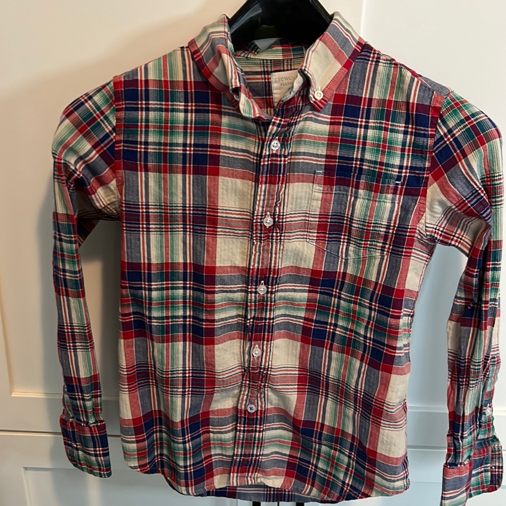 Crewcuts boy’s plaid shirt
